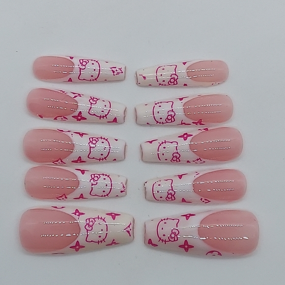 Hello Kitty French Press on Nails - Picture 4 of 6